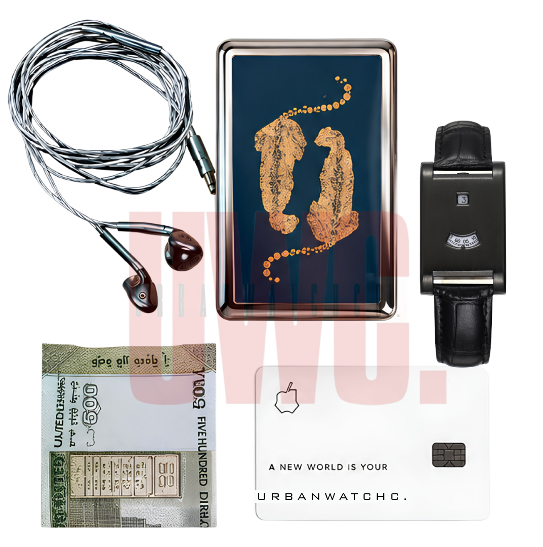 Vintage Stainless Steel wallet LEOPARD GRAPHICS
