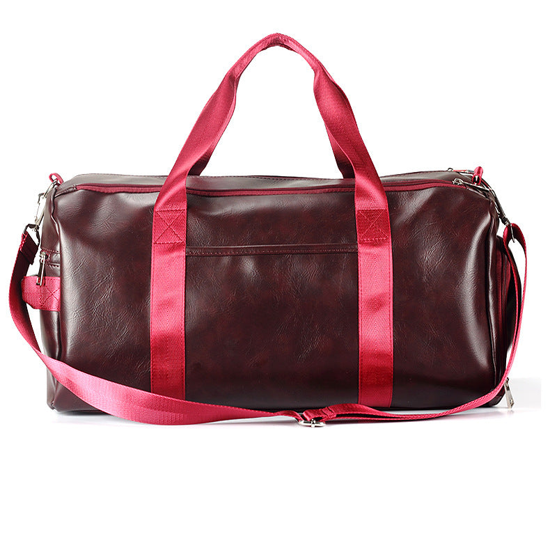 SPORT DUFFLE | Faux Leather Gym & Overnight Travel Bag UAE