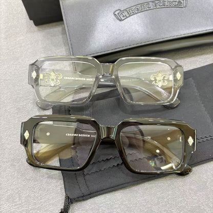Chrome Heart Cox Ucker square-frame sunglasses.