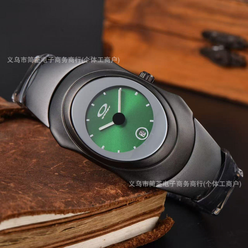 OAKLEY TIMEBOMB | Futuristic Chrome Quartz Watch