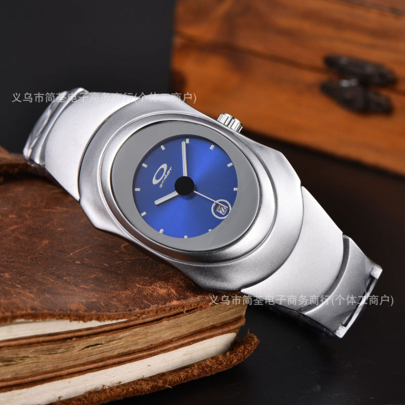 OAKLEY TIMEBOMB | Futuristic Chrome Quartz Watch