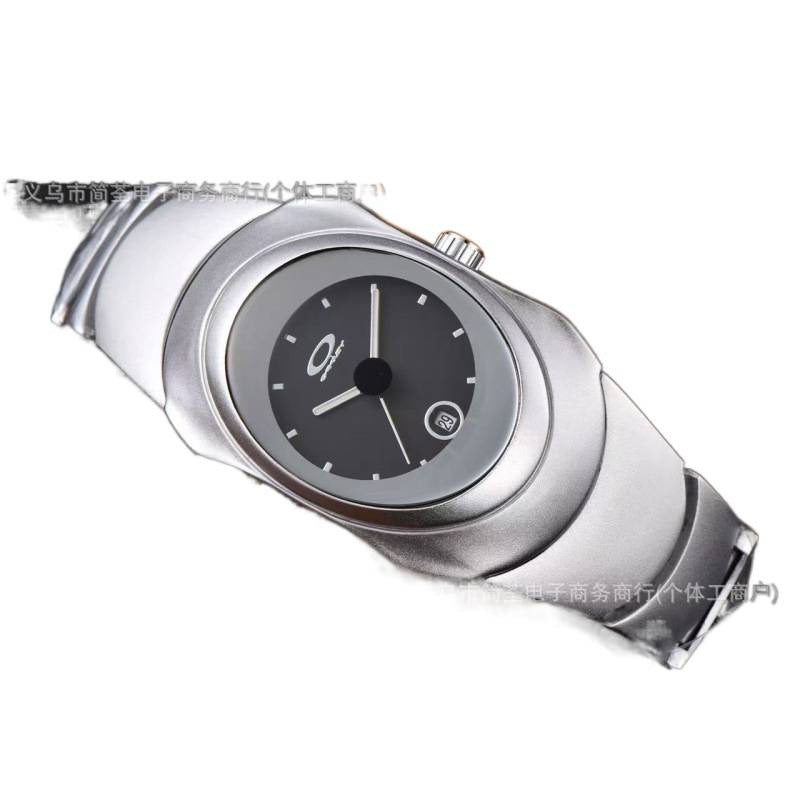 OAKLEY TIMEBOMB | Futuristic Chrome Quartz Watch