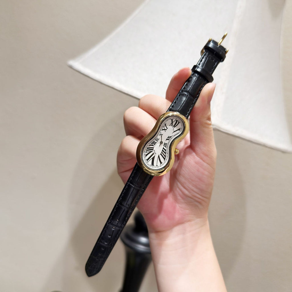 MELT | Distorted Face Y2K Quartz Watch