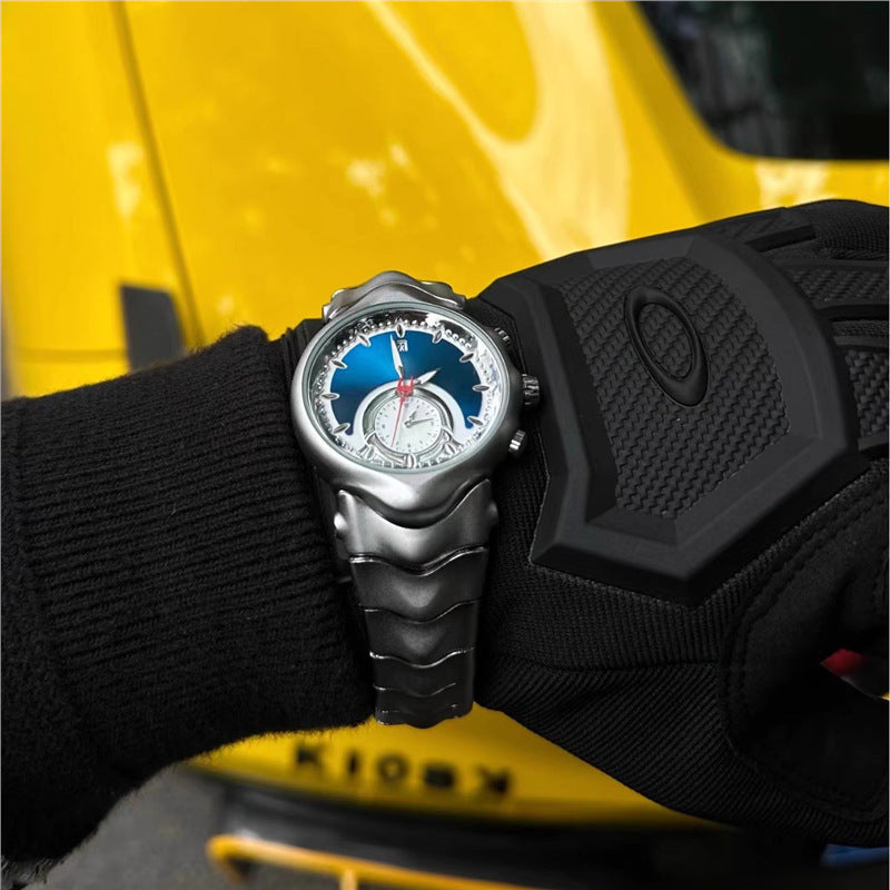 JUDGE | Steel Band Retro Quartz Watch