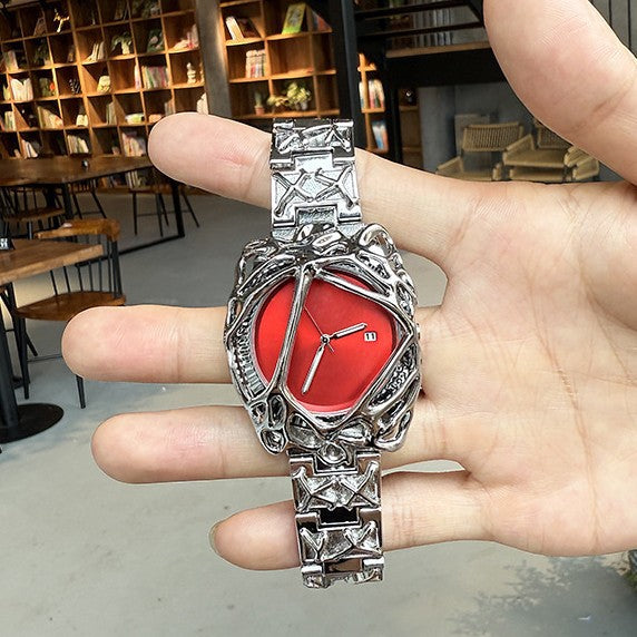 SPIDER | Alabaster Hip-Hop Quartz Watch