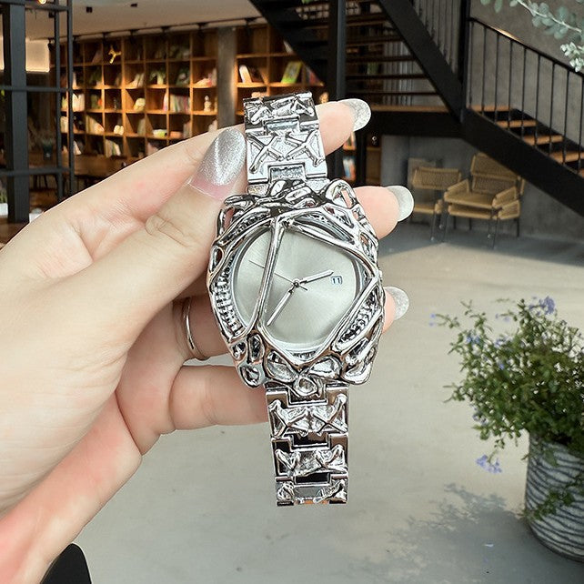 SPIDER | Alabaster Hip-Hop Quartz Watch