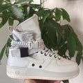 SF AIR FORCE 1 HIGH | White Black High-Top Utility Boots UAE