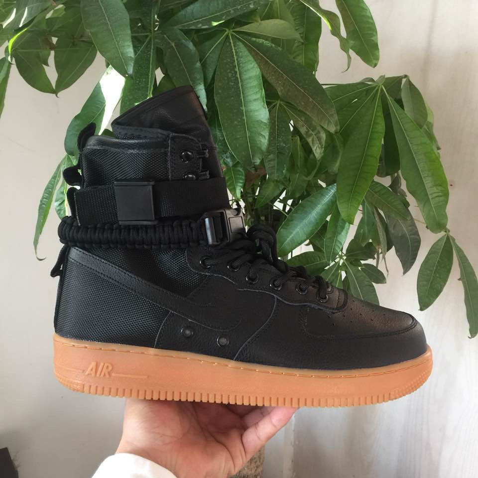 SF AIR FORCE 1 HIGH | White Black High-Top Utility Boots UAE