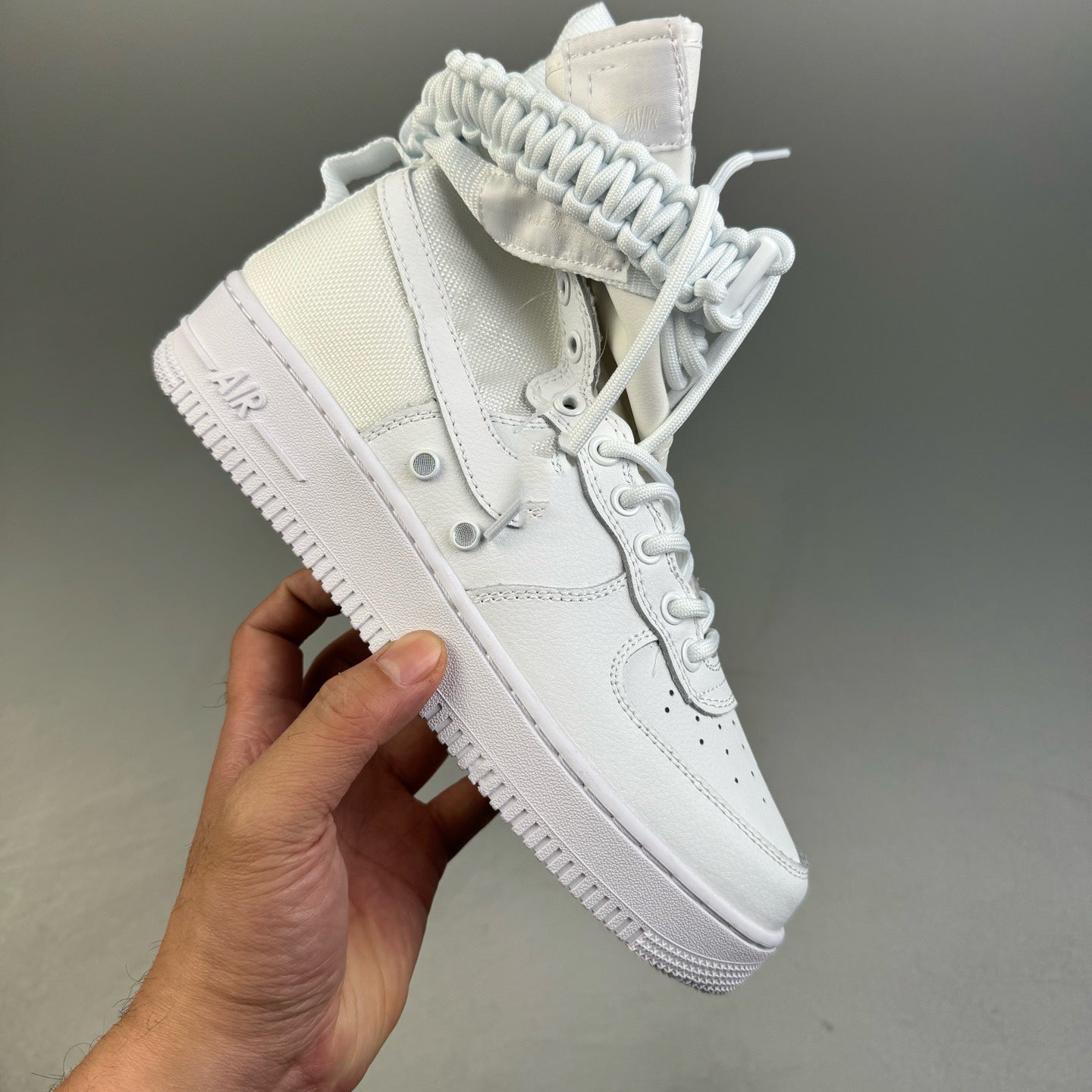 SF AIR FORCE 1 HIGH | White Black High-Top Utility Boots UAE