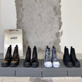 FADE HIGH-TOP | Leather Luxury Designer Boots UAE