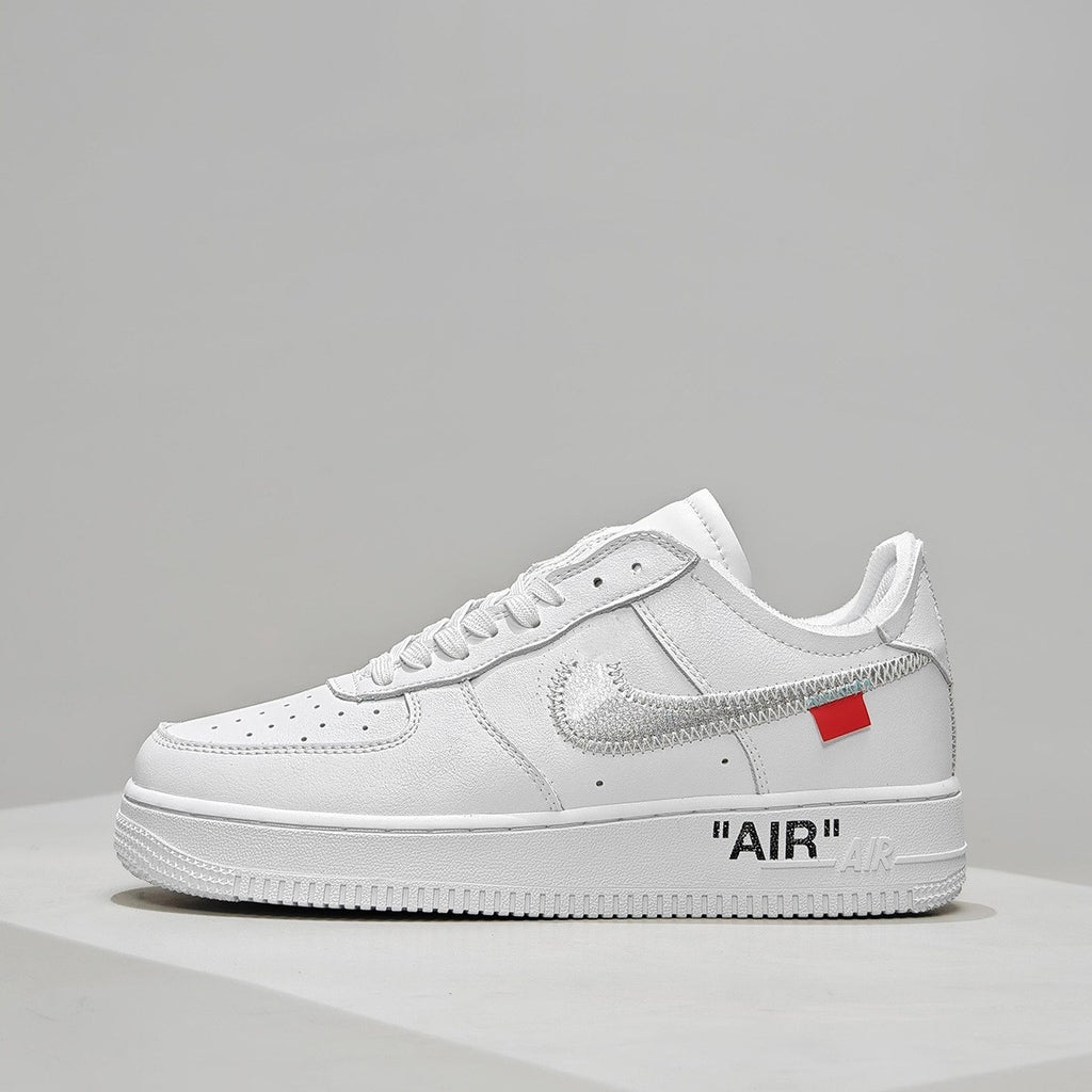 AIR FORCE LOW — Thick Sole Leather Sneakers