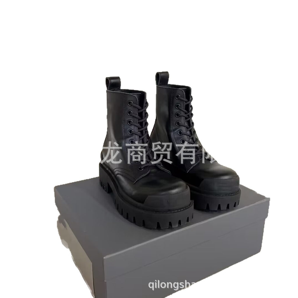 FADE HIGH-TOP | Leather Luxury Designer Boots UAE