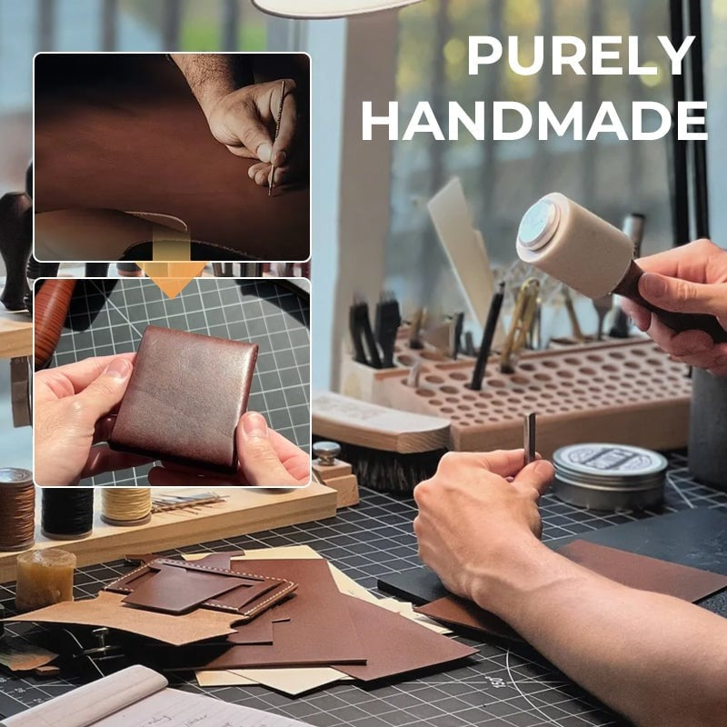 SLIM FOLD — Leather Card Wallet