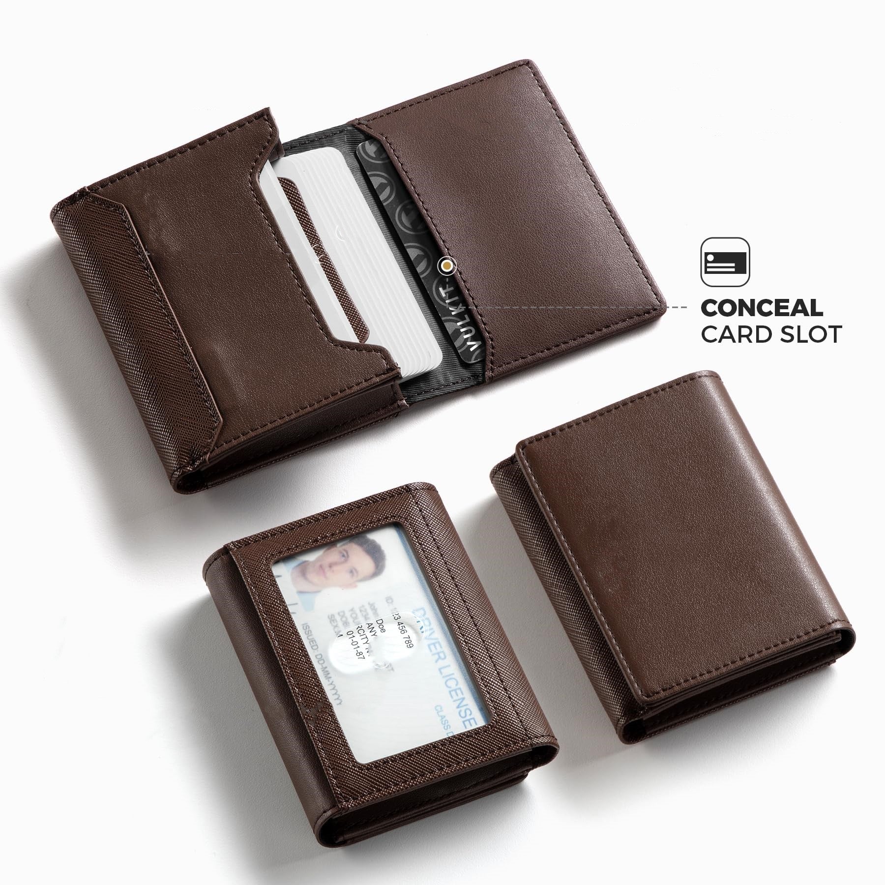 BIFOLD — Cowhide Card Wallet