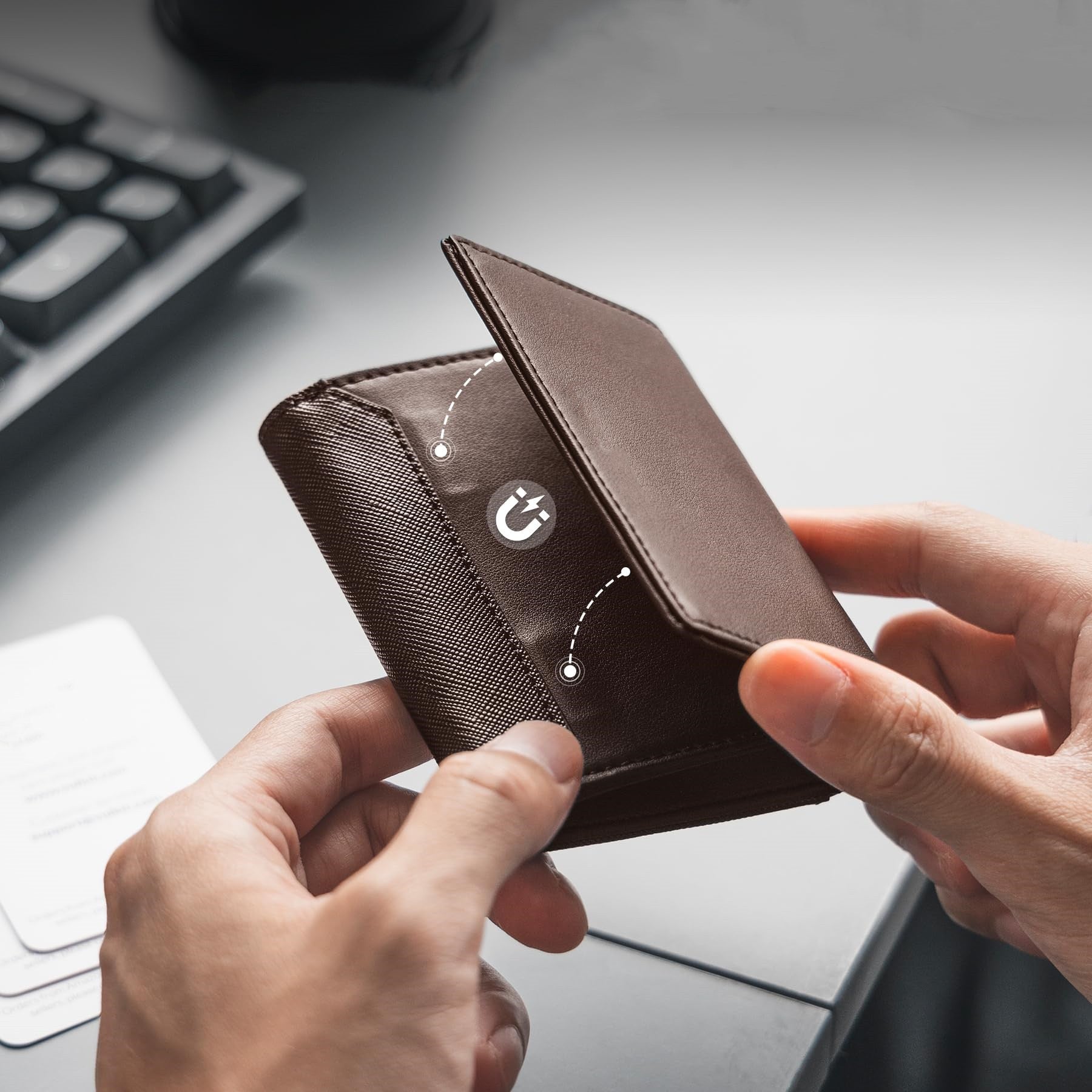 BIFOLD — Cowhide Card Wallet