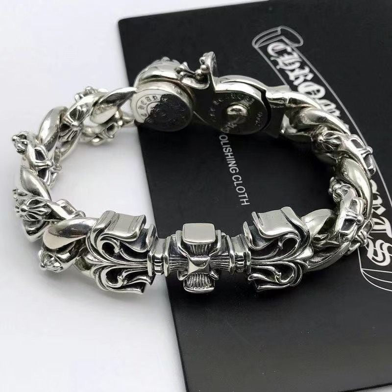 GOTHIC CROSS — Charm Bracelet