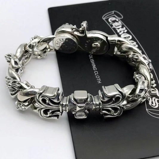 GOTHIC CROSS — Charm Bracelet