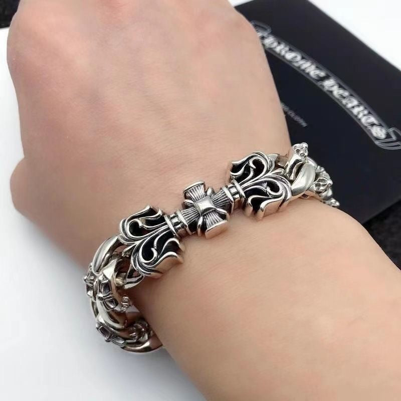 GOTHIC CROSS — Charm Bracelet