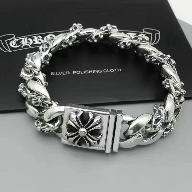 GOTHIC CROSS — Charm Bracelet