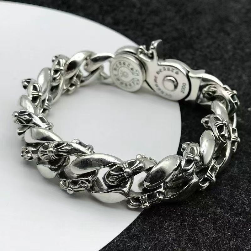 GOTHIC CROSS — Charm Bracelet