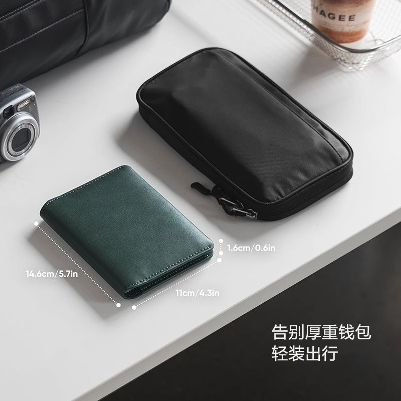 COMPACT — PU Leather Card Wallet