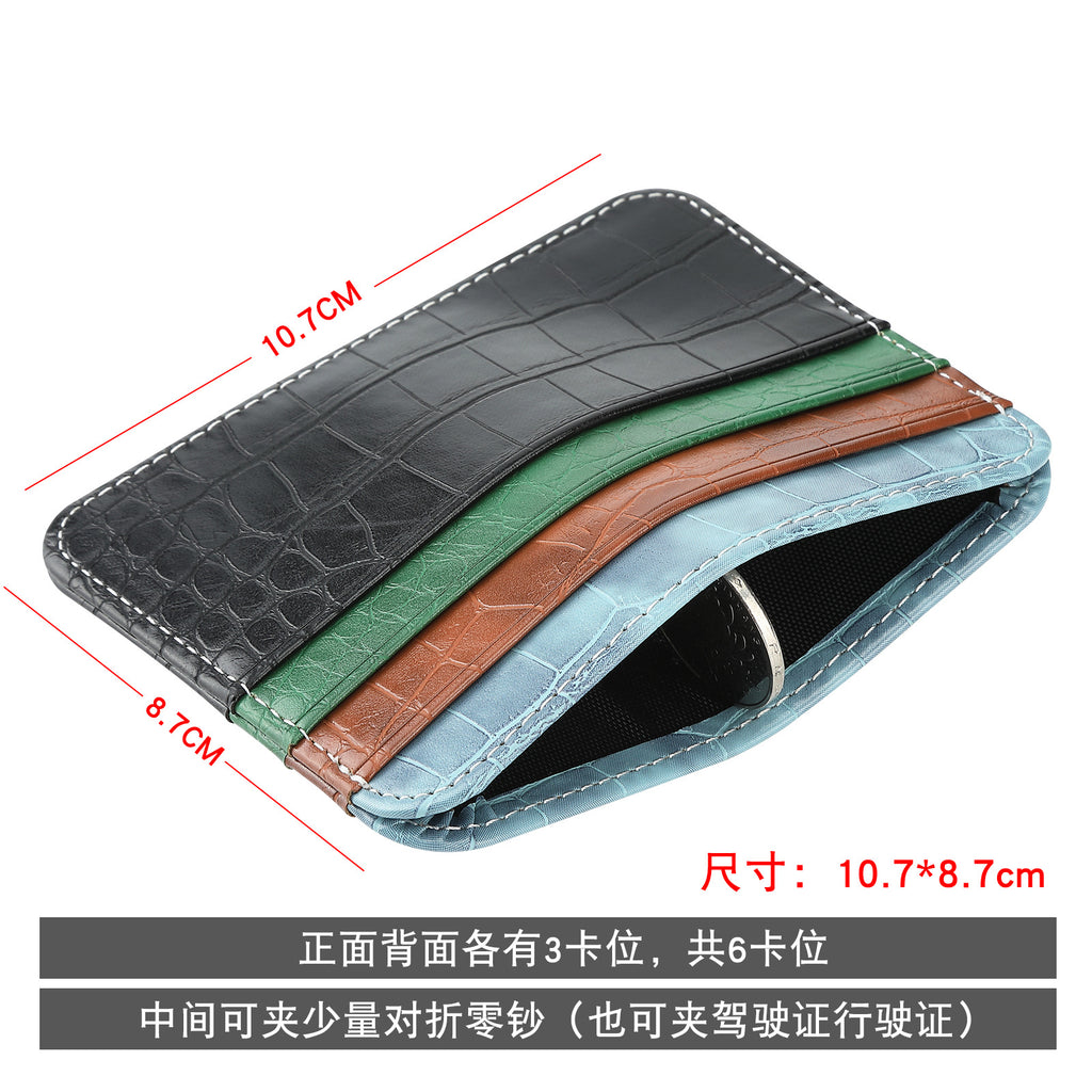 ULTRA-THIN — Front Pocket Card Holder