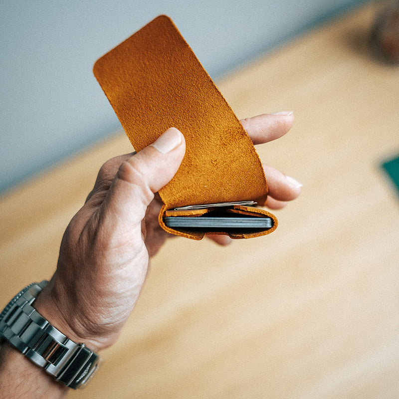TRAVEL SLIM — Leather Card Holder