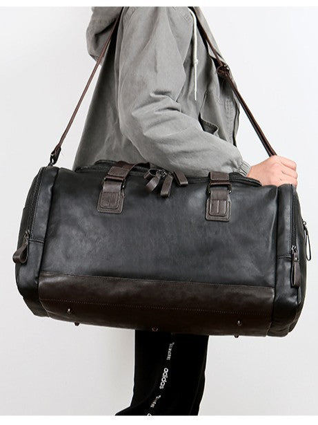 VINTAGE DUFFEL | PU Leather Waterproof Travel Bag UAE