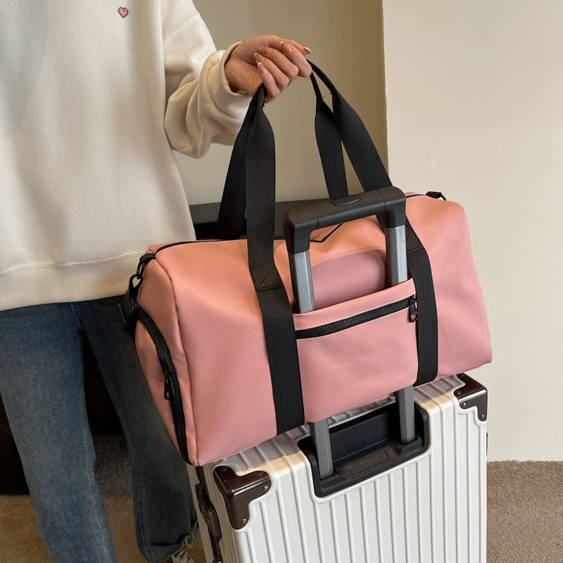 TRIO CARRY | 3-in-1 Carry-On Duffle Bag with Trolley Sleeve UAE