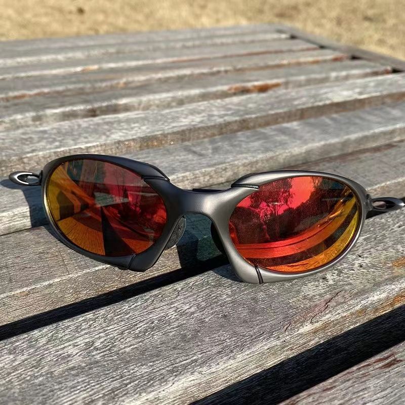 OAK ROMEO | Metal Frame Multi-Lens Polarized Sunglasses UAE