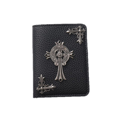 GOTHIC CROSS VAULT | Chrome Heart Leather Wallet
