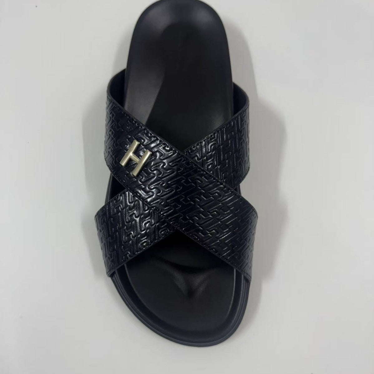 LEATHER SLIDE | Genuine Leather Casual Slippers UAE