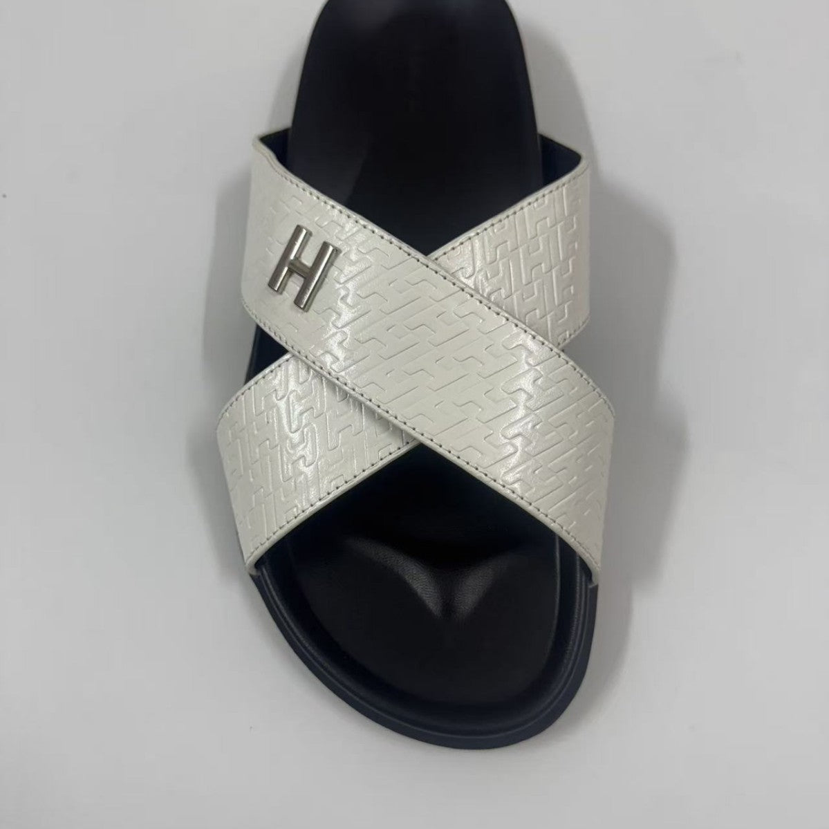 LEATHER SLIDE | Genuine Leather Casual Slippers UAE