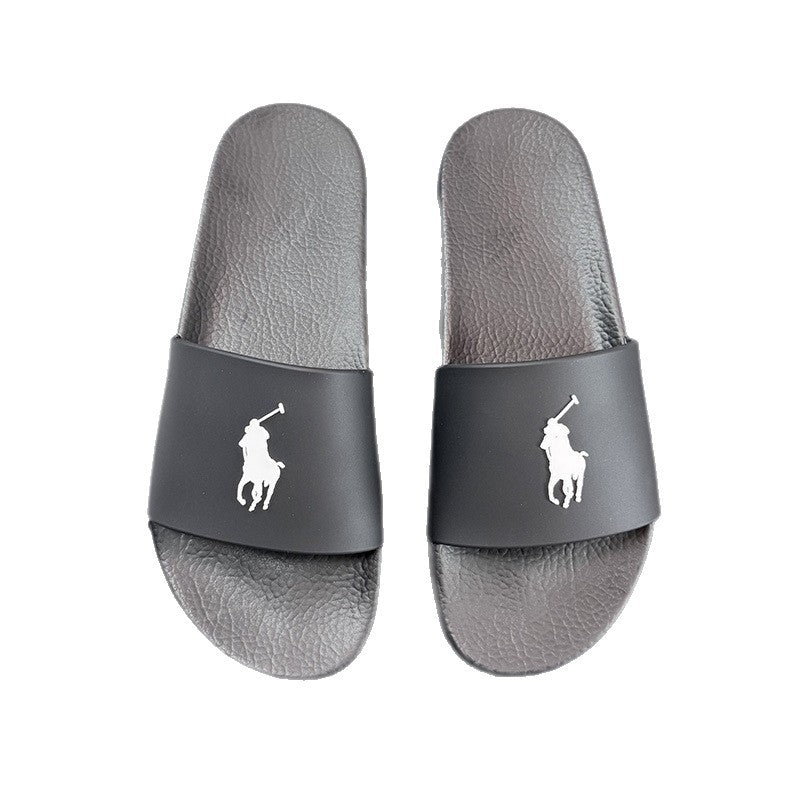POLO PONY | Embroidered Logo Slide Sandals UAE