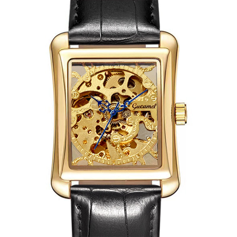 CAMEL SQUARE | Transparent Hollow Mechanical Watch UAE