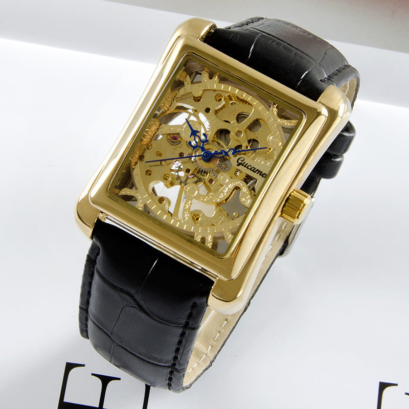 CAMEL SQUARE | Transparent Hollow Mechanical Watch UAE