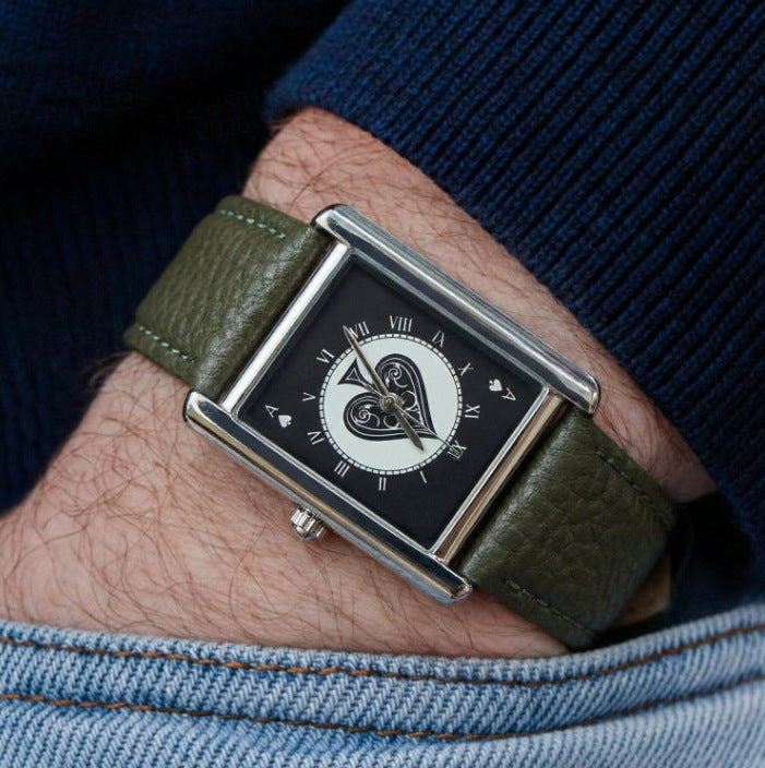 TANK Y2K | Vintage Leather Classic Watch UAE