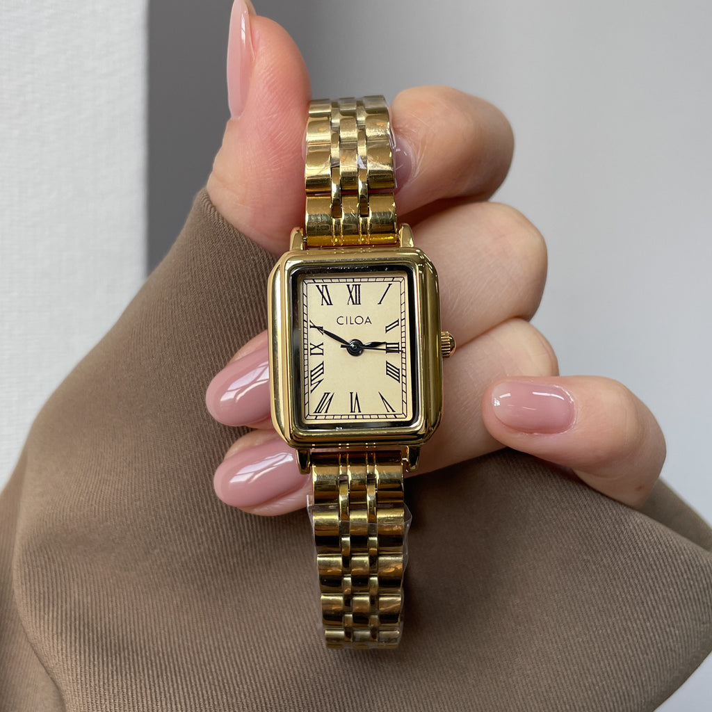 GOLD BRICK | Vintage Small Classic Watch UAE