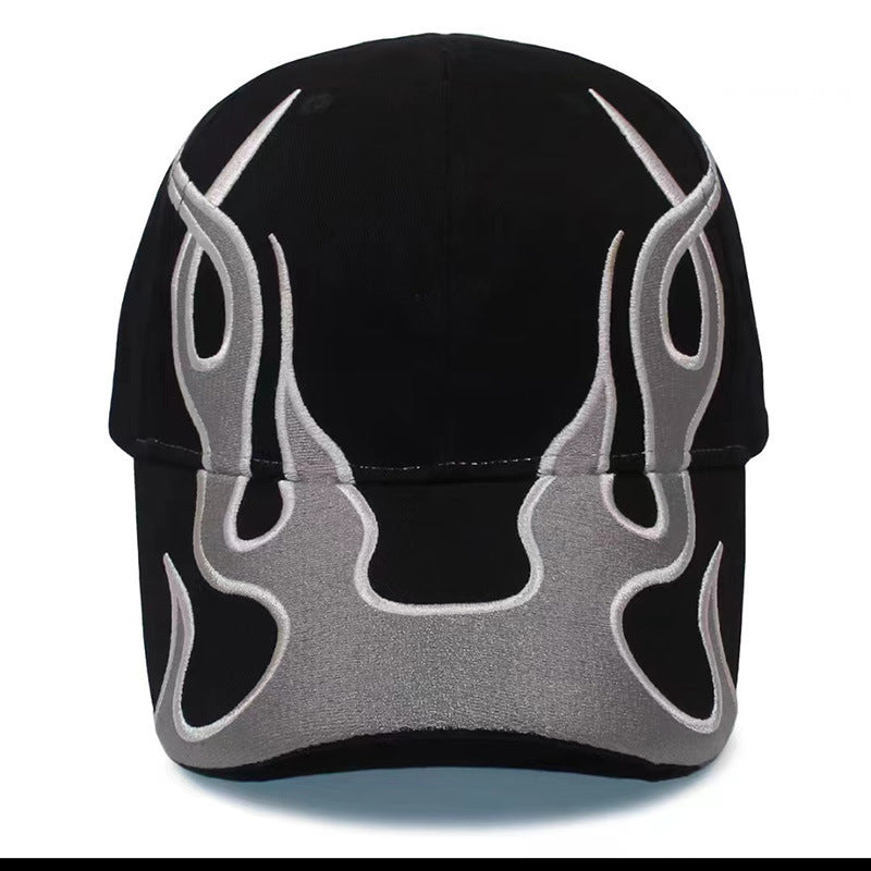 FLAME CAP | Y2K Flame Baseball Cap UAE