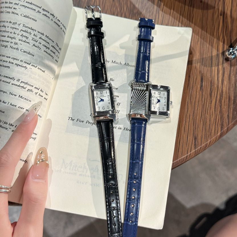 FLIP SLIDE | Square Plate Quartz Waterproof Watch UAE