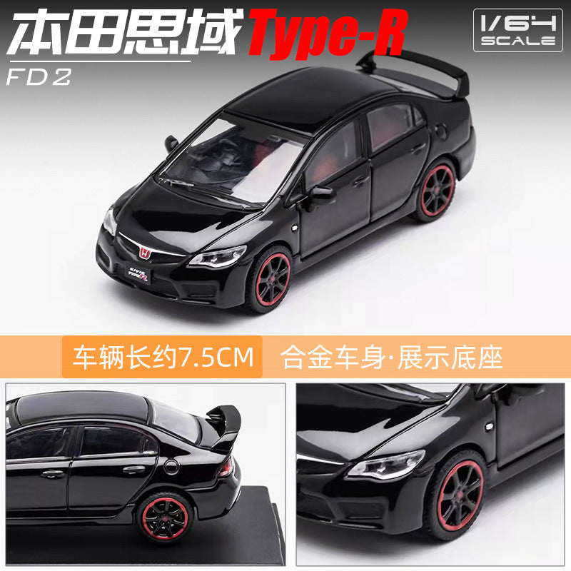 CIVIC TYPE-R | 1:64 Honda Civic Alloy Miniature Car UAE