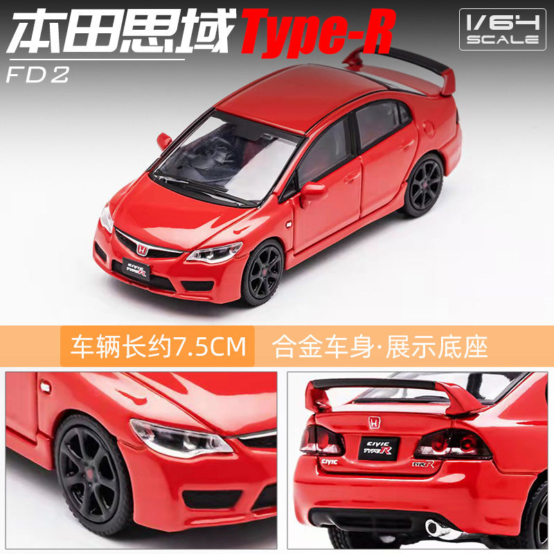 CIVIC TYPE-R | 1:64 Honda Civic Alloy Miniature Car UAE