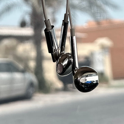 CHROME BUDS — Mirror Finish USB-C Earphones