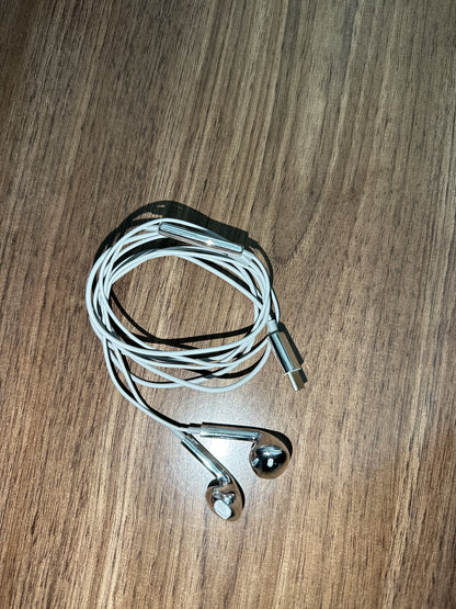 CHROME BUDS — Mirror Finish USB-C Earphones