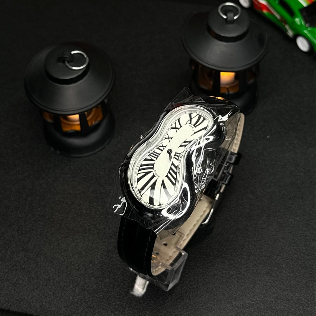 MELT | Distorted Face Y2K Quartz Watch