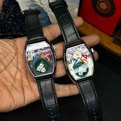 GAMBLER | Dice Edition Tonneau Collector Watch