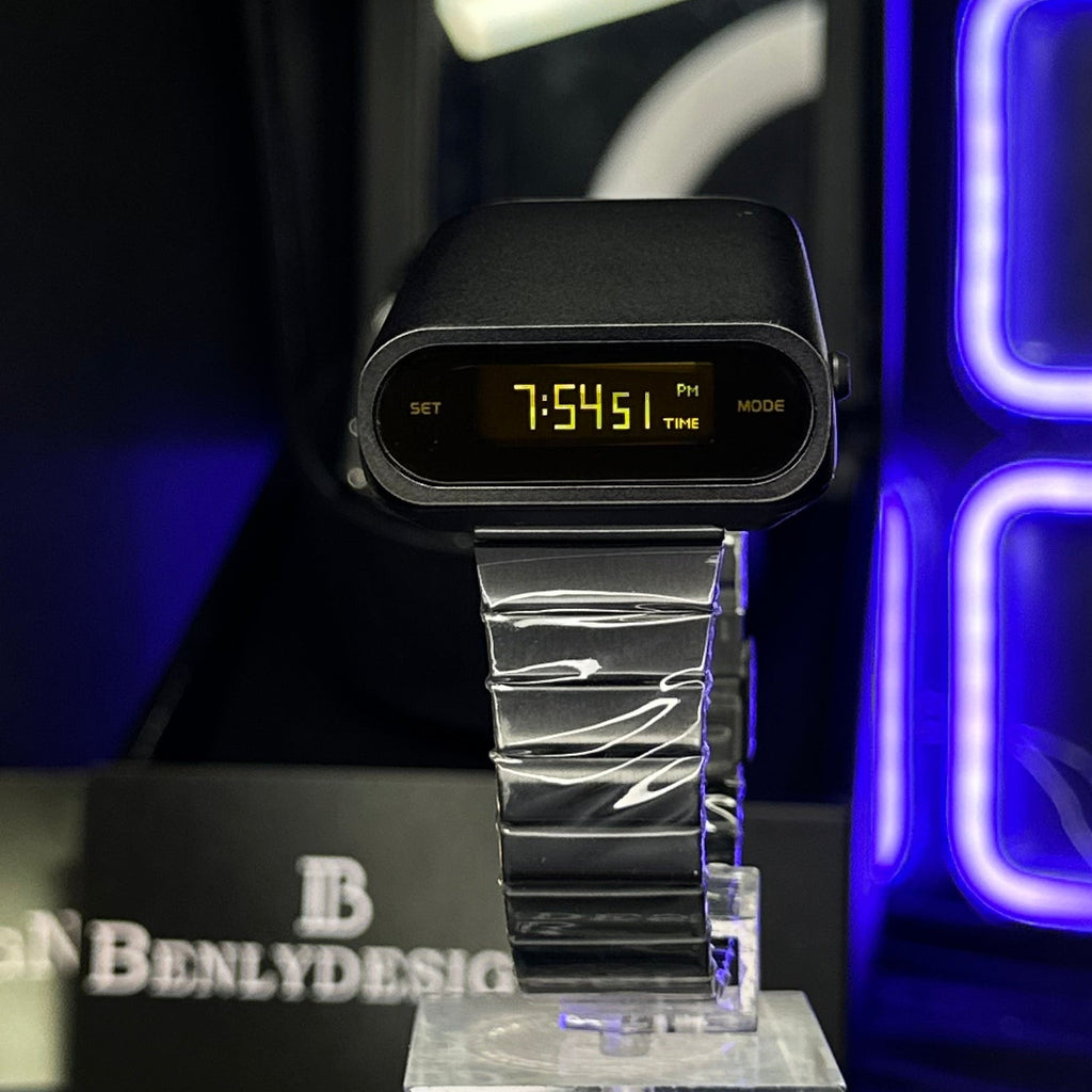 STARGAZER S1000 BLACK | All-Black Digital Watch