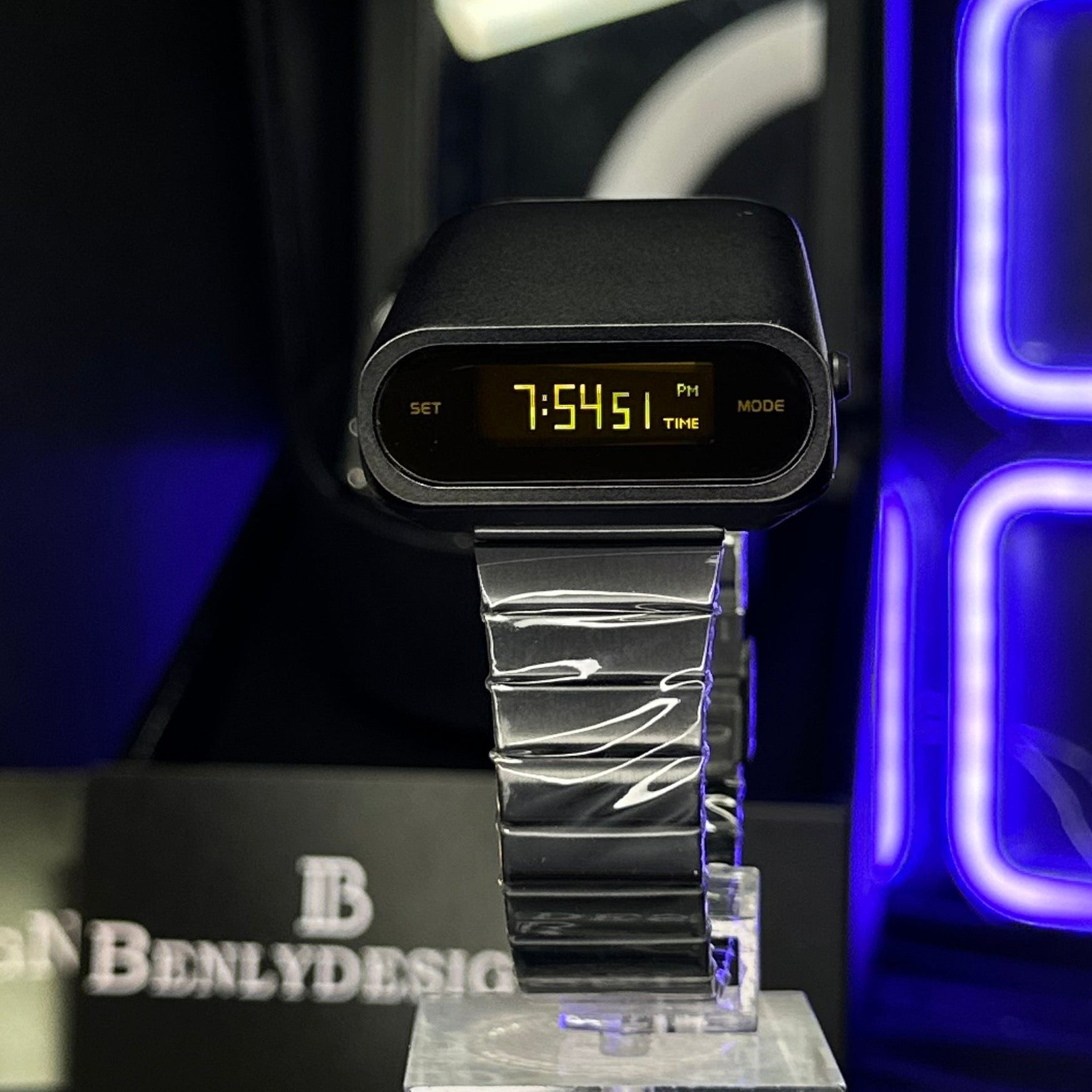 STARGAZER S1000 BLACK | All-Black Digital Watch