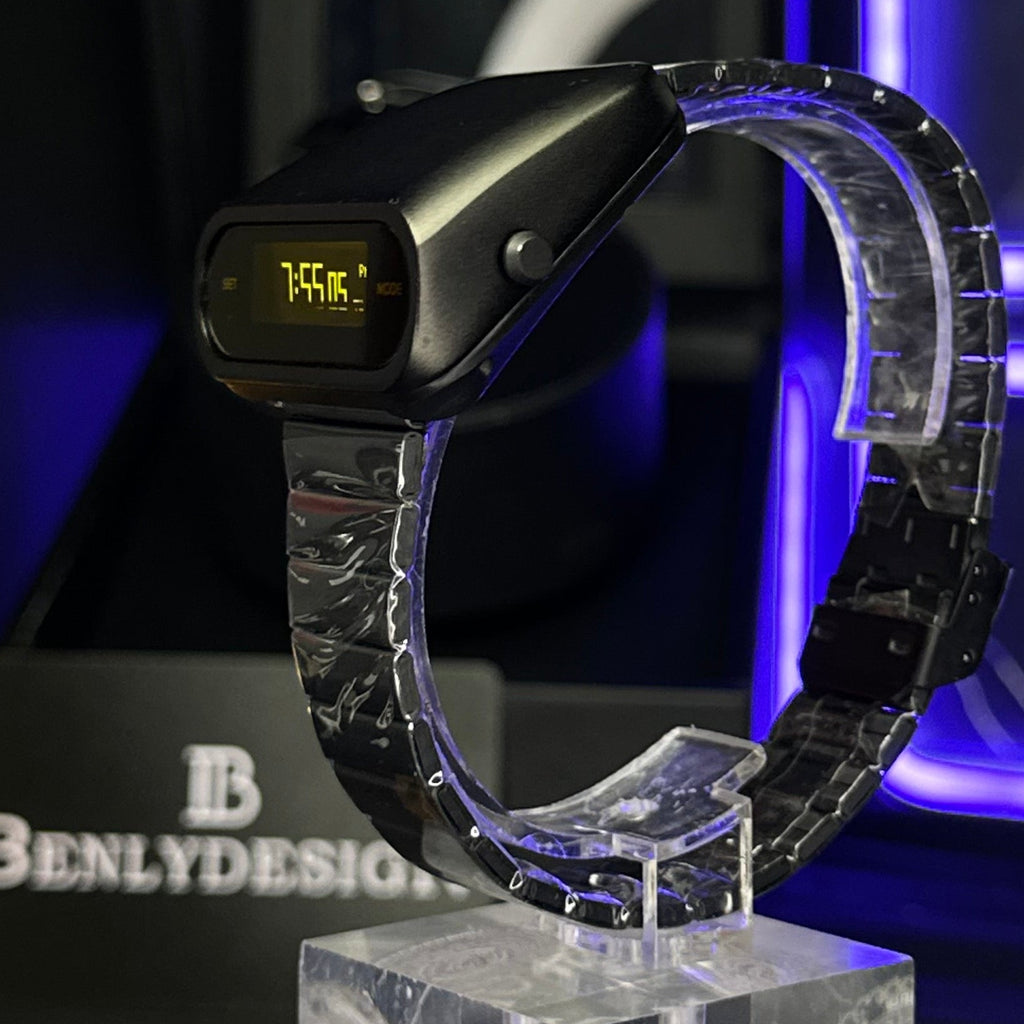 STARGAZER S1000 BLACK | All-Black Digital Watch