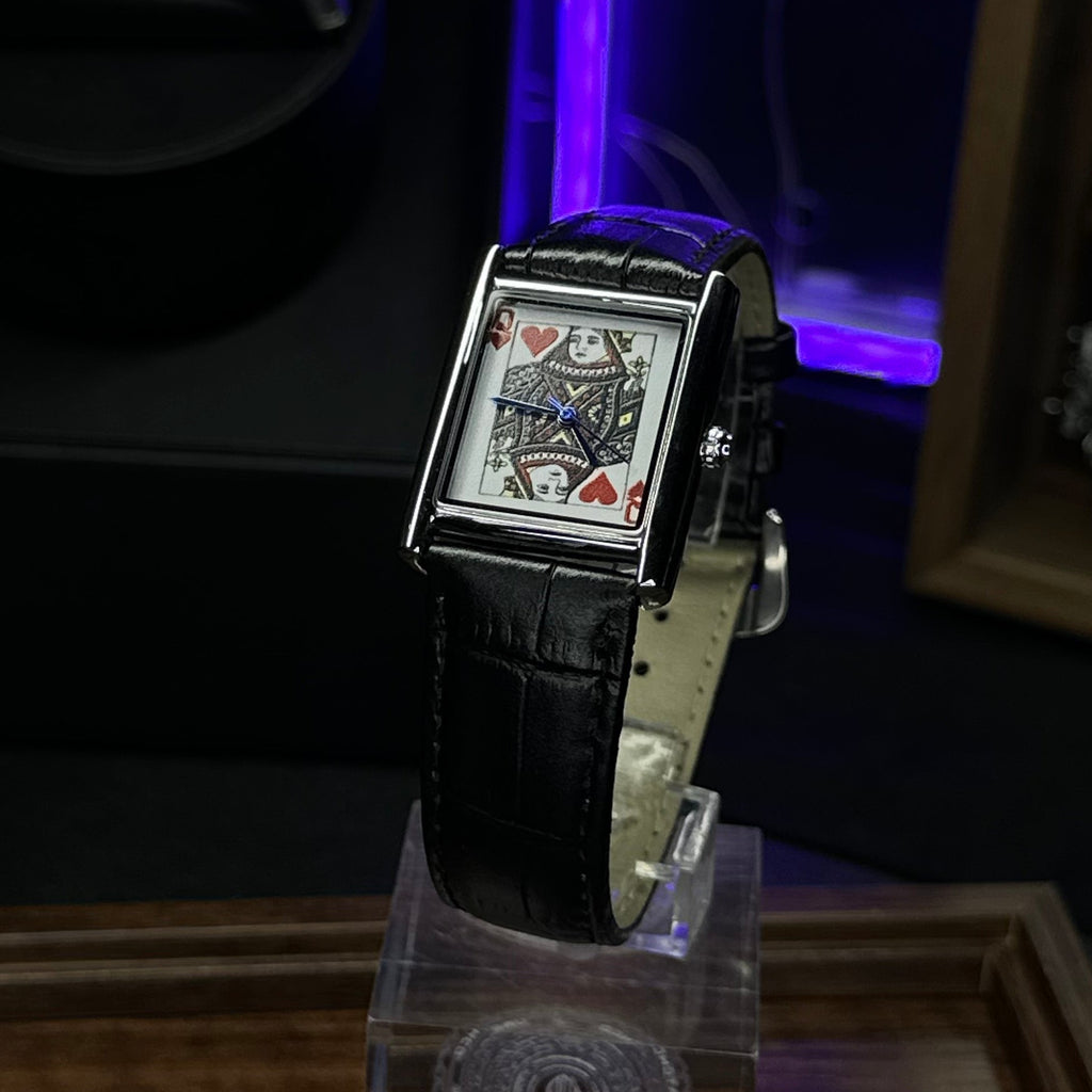 SUICIDE KING | Rectangular Art Edition Watch UAE